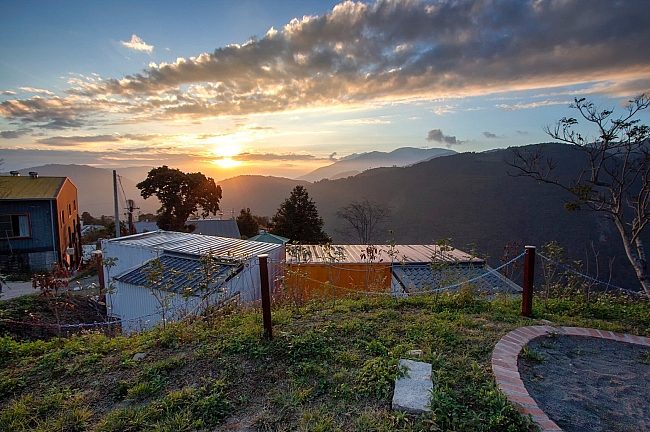 境星空黃昏與雲海